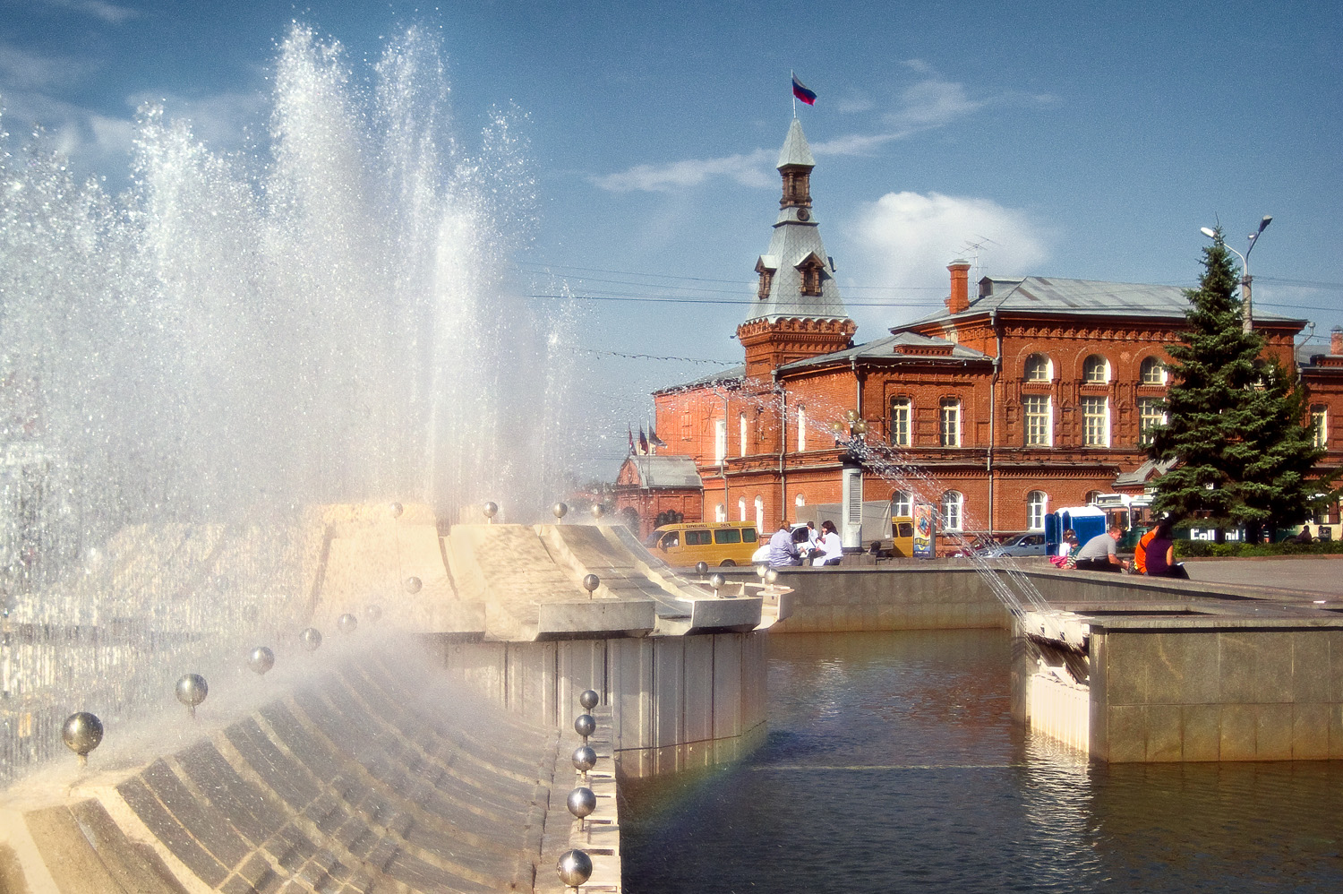 Omsk  Transsibirische Eisenbahn